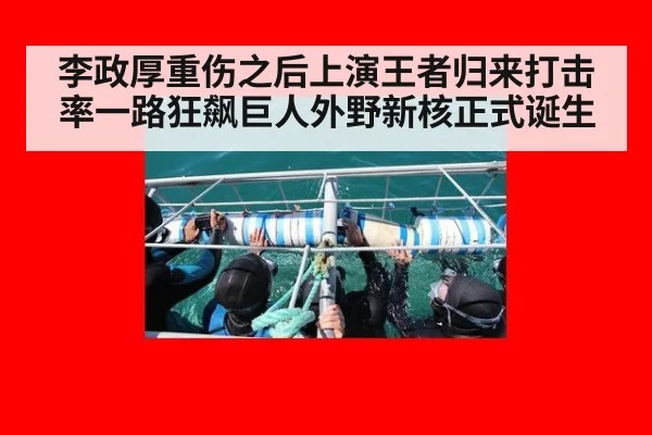 李政厚重伤之后上演王者归来打击率一路狂飙巨人外野新核正式诞生